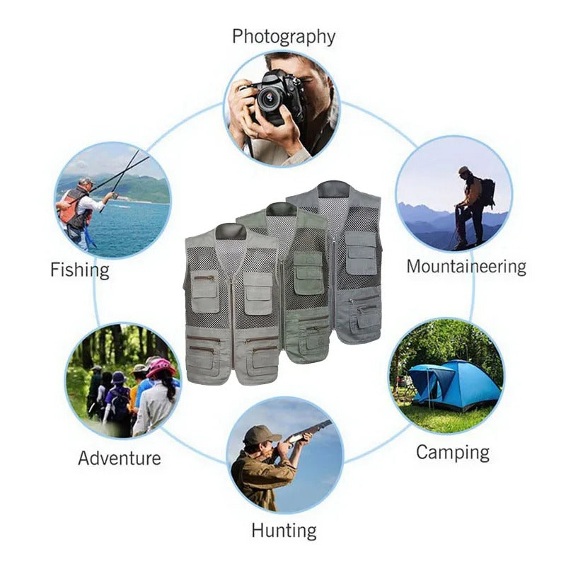 Mesh Hurtigttørrende Veste