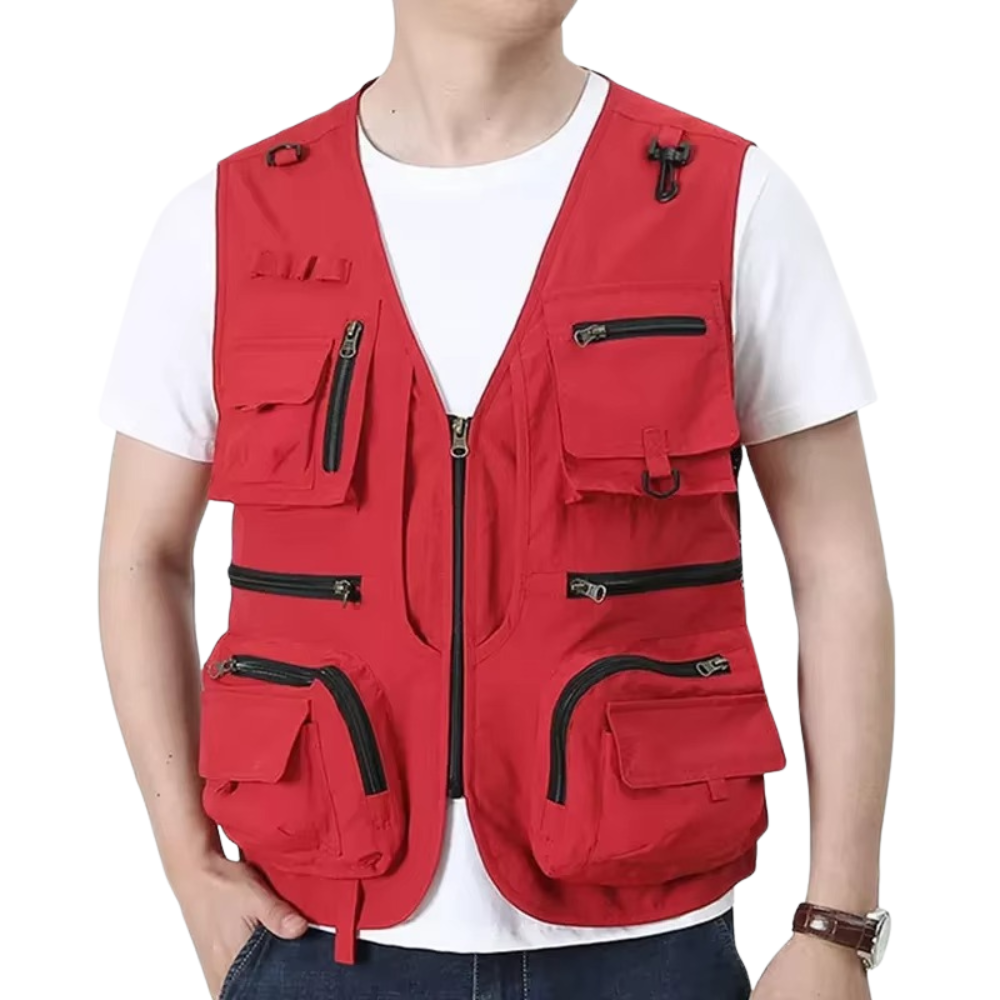 Mesh Cargo Arbejdsvest uden Ærmer