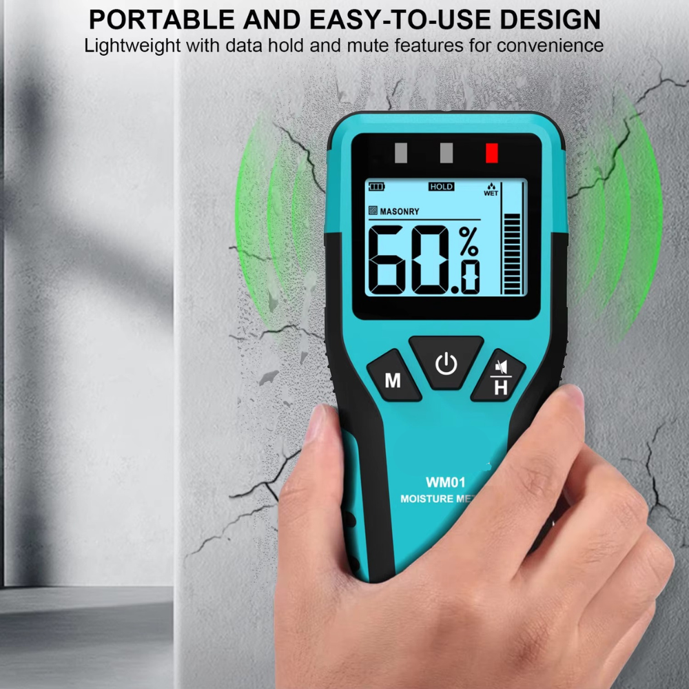 Induktiv Fugtighedsmåler til Træ